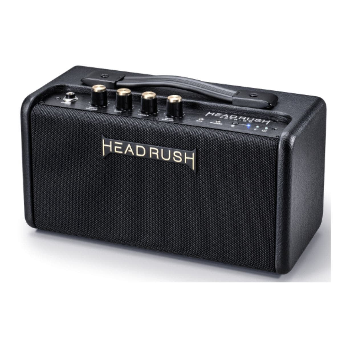HeadRush FRFR-GO 30W Compact Electric and Bass Guitar Amplifier with Bluetooth and Dual 3-Inch Speakers (Black)