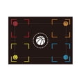 thumbnail image 2 of Colaxi Basketball Training Mat Agility Footstep Training Mat Nonslip Silent Shock Absorbing Ball Control for Children Adults Players 120cmx89cm, 2 of 8