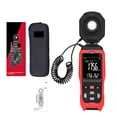 thumbnail image 2 of Digital Light Meter Photography Luxmeter Detachable Probe Illuminometer Lux/Fc Photometer Enviromental Tester ,Easy to Use, 2 of 7