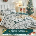 thumbnail image 2 of Duvet Cover Queen Ultra Soft Brushed Microfiber Queen Duvet Cover Set Pieces Breathable Queen Bedding Sets with Zipper Closure and Corner Ties Grey Striped, 2 of 9