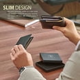 thumbnail image 3 of Men's Slim Wallet with Money Clip AUSTIN RFID Blocking Bi-Fold Credit Card Holder Men's with Gift Box, 3 of 5