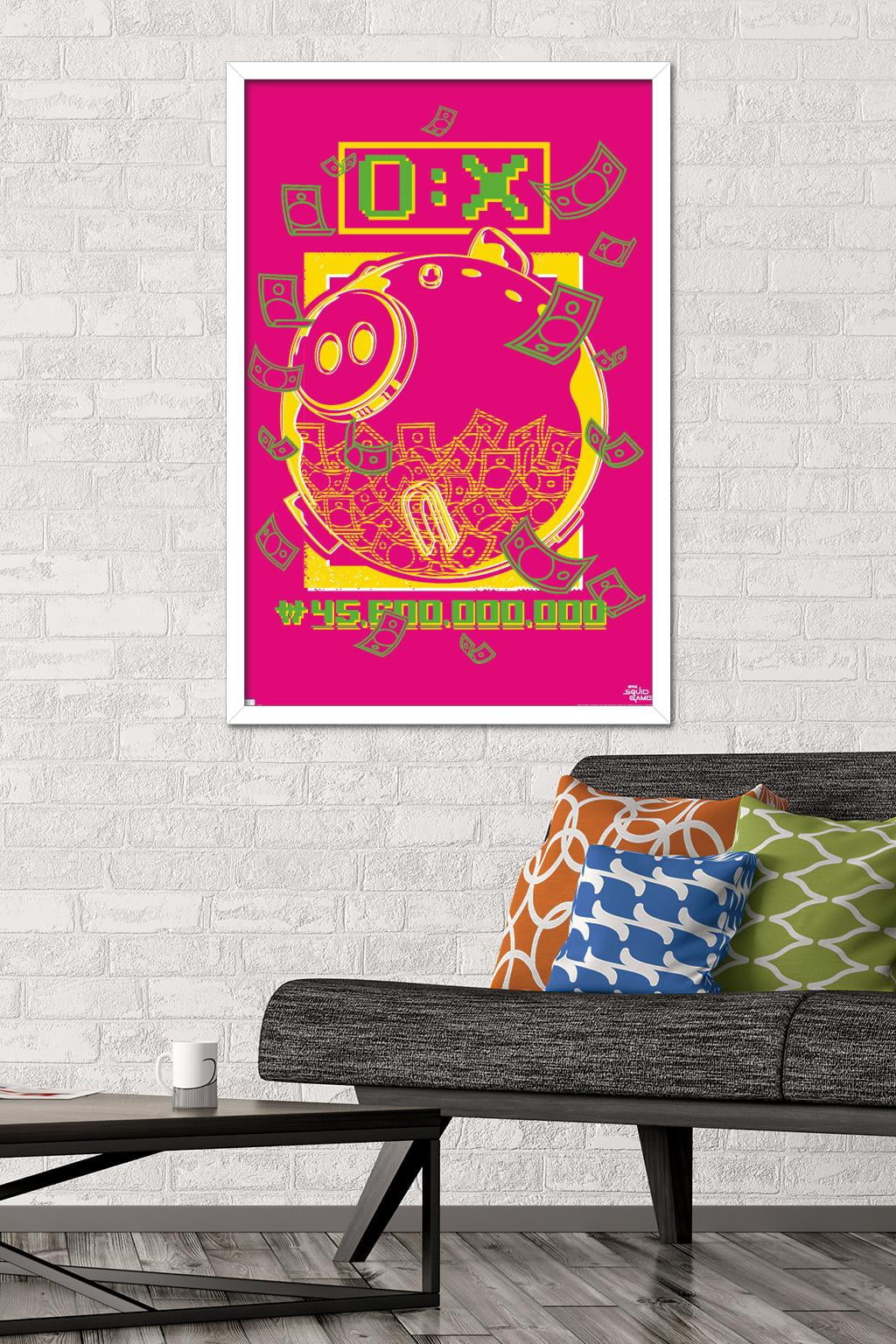 Netflix Squid Game - Winner Wall Poster, 22.375" x 34" Framed