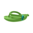 thumbnail image 2 of Summer Saving Clearance! Tuobarr Womens Flip Flops Women Men Slippers Home Couple Shoes Indoor Outside Soft Soled Banana Slippers Flip Flops Army Green US Size 7, 2 of 5