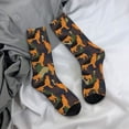 thumbnail image 5 of Xecao German Shepherd Dog Pattern Sport Socks for Women and Men Crew Socks Sporty Calf Socks Casual Socks, 5 of 6