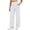 27" inseam: 73# 1Pack:White, variant on NELEUS Womens 29" Wide Leg Pants Athletic Yoga Leggings Casual Sweatpants Stretch Dress with Pockets,Black Black,US Size L