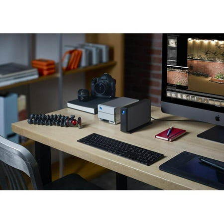 LaCie - d2 Professional 4TB External Thunderbolt 3 USB-C Hard Drive with Rescue Data Recovery Services