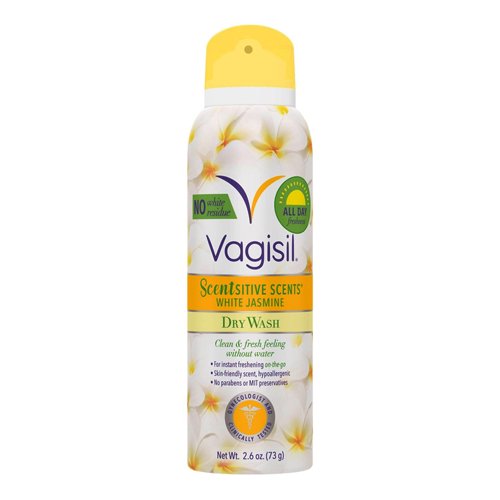 vagisil dry wash spray