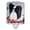 Black & White, variant on Caroline's Treasures 7040CNL Papillon Black and White Ceramic Night Light, 6x4x3", multicolor