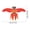A, variant on C Childrens Flapping Kite Toy With Fishing Rod Reel 30M Line Swallow Design