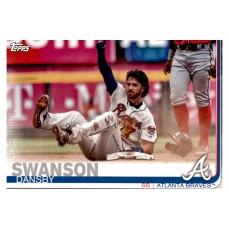 2019 Topps Team Edition Atlanta Braves #AB-4 Dansby Swanson Atlanta Braves Baseball