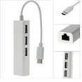 thumbnail image 4 of Puerto 4 de la estación de acoplamiento de computadora tipo C a RJ45 4 en 1 divisor RJ45 tipo C 10 GBit/s, 4 of 9