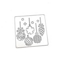 thumbnail image 1 of Troqueles de corte de metal colgantes de Navidad, plantilla para álbum de recortes, tarjeta de papel, molde, relieve, decoración artesanal, 1 of 5