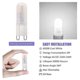 thumbnail image 3 of G9 Led Bulbs 2w Equivalent To G9 Halogen Bulbs 20w 25w 28w, G9 Led Light Bulbs Cool White 6000k, 36, 3 of 5