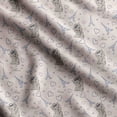 thumbnail image 1 of Soimoi Dog Print,Cotton Cambric, Quilting Fabric Sold by The Yard 42 Inch Wide, Medium Weight Cotton Fabric, SewingSupplies,Light Peach, 1 of 5