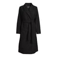 thumbnail image 6 of Jason Maxwell Women's and Women's Plus Long Coat with Tie Belt, Sizes S-3X, 6 of 6