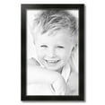 thumbnail image 2 of ArtToFrames 16" x 26" Honors Black with Silver Picture Frame, 16x26 inch Black Wood Poster Frame (WOM-5157),  Pack, 2 of 7