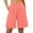 Pink, variant on Pants for Women 2025 Lounge Trousers Cropped Casual Quick Drying Solid Color Elastic Waist High Waisted Wide Leg Straight Leg with Pockets Pant Casual Palazzo Beach Trousers