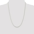 thumbnail image 5 of Auriga Fine Jewelry 925 Sterling Silver 1 mm Round Snake Chain Necklace for Women 24", 5 of 7