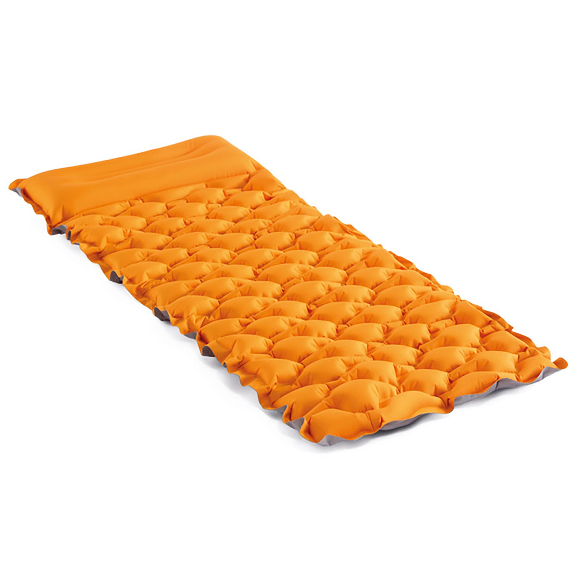 Intex: TruAire Sleeping Pad - 4.5" Inflatable Mattress, TPU Material, 2-Ply Laminate, Air Pocket Waffle Beam, Built-In Pillow, Lightweight, Carry Bag