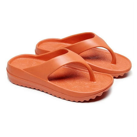 

SHYPM Orthopedic Sandals for Women Women Beach Flip Flop with Arch Support Anti-Slip Breathable Sandal Soft Thong Slipper-35-36