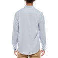 thumbnail image 2 of Report Collection mens  4-Way Stretch Geo Print Sport Shirt, l, Blue, 2 of 3