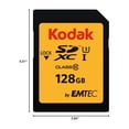 thumbnail image 3 of Kodak 128GB SDXC UHS-I U3 V30 Ultra Flash Memory Card, 3 of 3