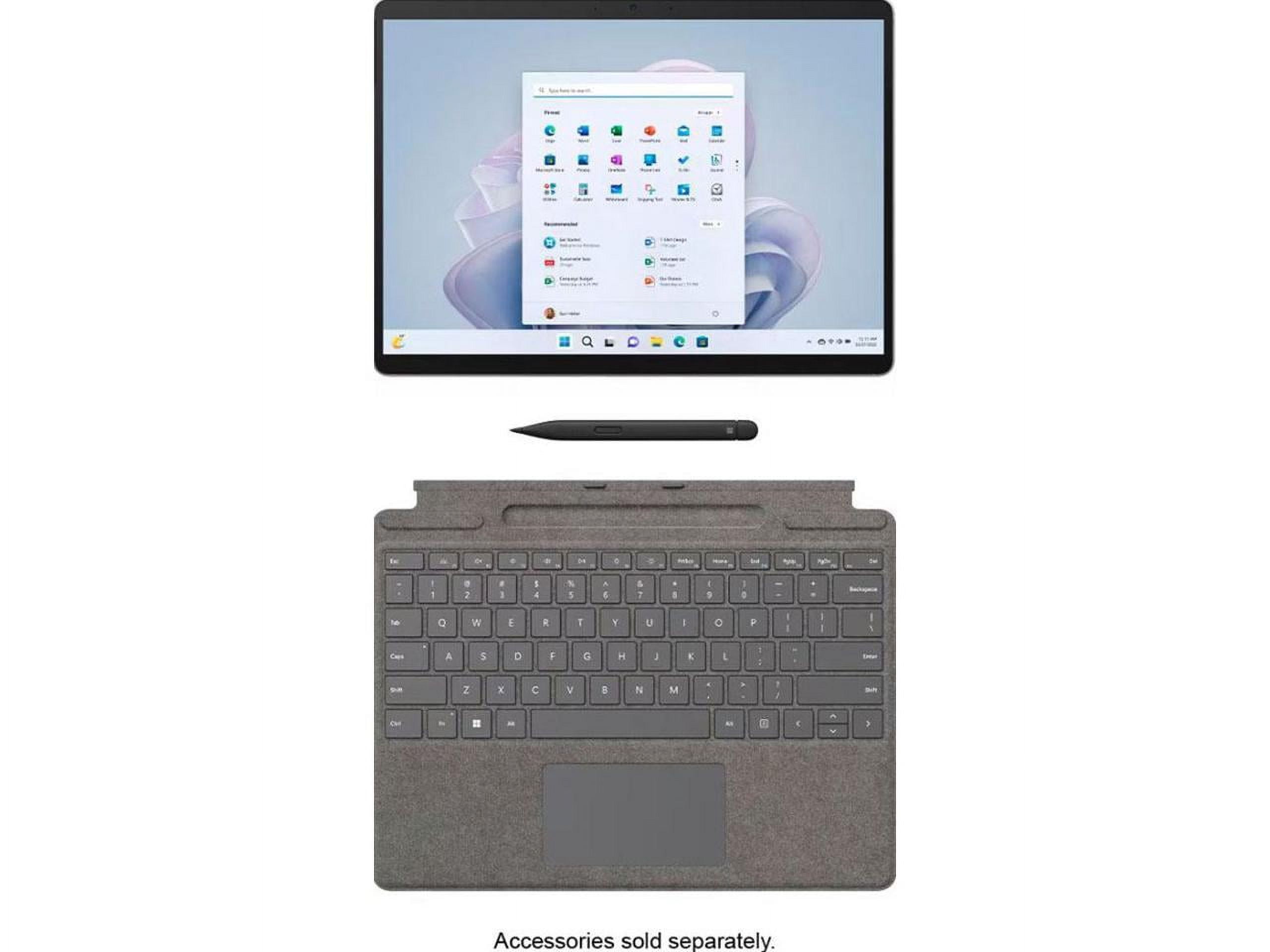Microsoft Surface Pro 9 - Intel Core i5-1235U - 8GB RAM - 256GB SSD - 13  120Hz Touchscreen - Windows 11 Home - Intel Evo Platform - QEZ-00001 - ...
