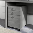 thumbnail image 2 of Pemberley Row Engineered Wood Gray Mobile File Cabinet 3 Drawer 15.47"W x 16.34"D x 23.82"H Assembly Required, 2 of 12