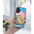 thumbnail image 5 of WIRESTER Shockproof Soft Rubber Cover Case for Apple iPhone 16 Plus 6.7" 2024, Colorful Sad Moon Happy Sun, 5 of 5