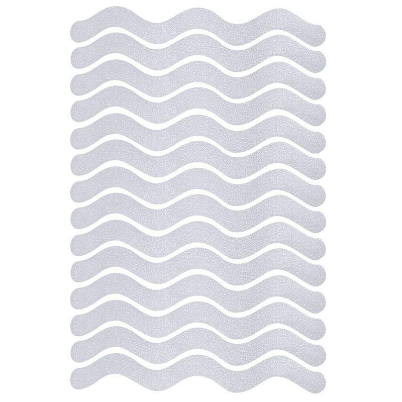 Non Slip Shower Stickers 24 PCS Safety Bathtub Strips Adhesive Stickers