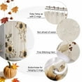 thumbnail image 5 of Shower Curtains Sets for Bathroom Decor Fall Pastoral Sunflower Berry Waterproof Bathroom Curtain with Hooks, Autumn Botanical Retro Linen for Bathroom Decor,72x72IN, 5 of 6