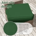 thumbnail image 3 of Kimunuk 9Pcs Outdoor Slipcovers for Cushions, Waterproof Patio Cushion Replacement Covers with Zipper for 4-Seat Patio Furniture Set, Green, 3 of 6