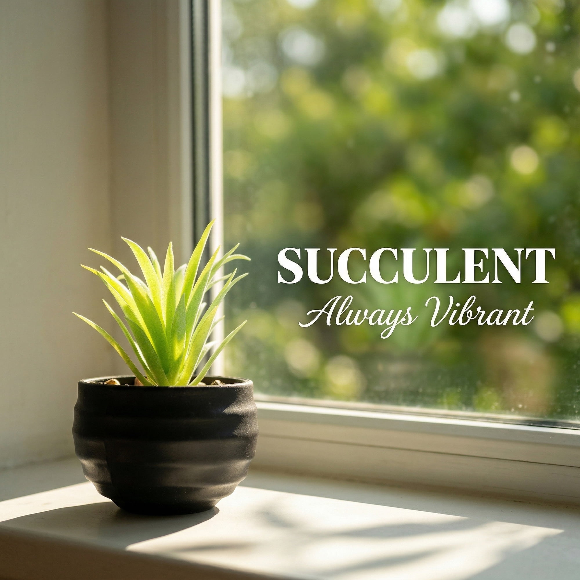 Unique Bargains Gothic Artificial Succulent Faux Greenery Spiky Aloe Dark Green 3.14in