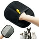 thumbnail image 1 of Guante de aseo para mascotas de doble cara | Depiladora para perros y gatos | Herramienta de lavado reutilizable | Puño elástico | Malla transpirable TPR | 24x16cm | Paquete de guantes individuales, 1 of 9