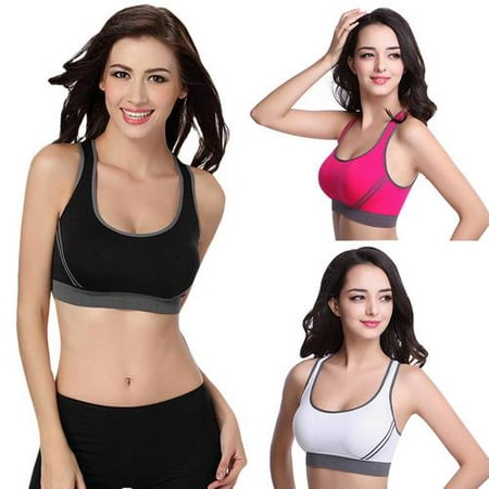 Sexy Woman Sportswear Fitness Running Clothes For Women Jogging Yoga Racerback Sports Bra Padded Underwear Tennis Vest (Best Underwear For Running To Prevent Chafing)