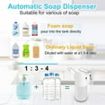 thumbnail image 4 of Automatic Foaming Soap Dispenser - 4 Gear Foaming Adjustable, USB Rechargeable, 400ML Dispenser, 4 of 6