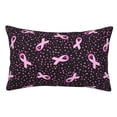 thumbnail image 1 of Balery Breast Cancer Awareness3 Funda de Cojín Estampada, Regalos para Mujeres, Regalos de Amor para Ella, Regalos para Novia o Esposa, Funda de Almohada-20"x30", 1 of 6