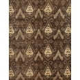 thumbnail image 1 of Ahgly Company Machine Washable Indoor Rectangle Abstract Bakers Brown Area Rugs, 7' x 10', 1 of 7