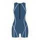 thumbnail image 4 of WILLBEST Traje de Baño Corto para Mujer, Traje de Baño para Mujer, Traje de Baño Corto de Manga Corta, Traje de Baño deportivo con Línea de contraste y Esnórquel para Surf, 4 of 5