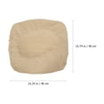 thumbnail image 4 of Yellow Polyester Piano Stool Cover for Protective Use Simple and Durable with Soft Texture, 4 of 8
