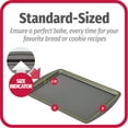 thumbnail image 5 of GoodCook Everyday Nonstick 13” x 9” Standard Baking Sheet Set, 3 Pack, 5 of 7