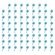 thumbnail image 1 of Riego Por Goteo Con Forma Transparente PVC para Plantas Interiores () Azul, 1 of 4
