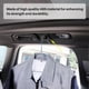 thumbnail image 3 of 2pcs Black ABS Roof Hooks for Car Interior Clothing Hangers Universal Fit, 3 of 5