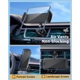 thumbnail image 3 of Soporte de teléfono de coche DICMKY de brazo largo para Samsung Galaxy Z Fold 6, 3 of 8
