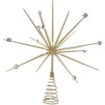 thumbnail image 1 of wonima02 14.8-Inch Gold Starburst Throng Treetop Tree Topper, Multi, 1 of 1