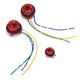 thumbnail image 4 of Fydun Adaptador de 2 piezas para bombilla LED 12 V 1157 Adaptador de bombilla LED Enchufe de arnés de cableado para luces de freno de señal de giro Lámparas DRL Rojo ANGGREK Otros, 4 of 8