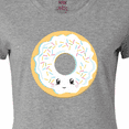 thumbnail image 4 of Inktastic White Donut Women's T-Shirt, 4 of 5