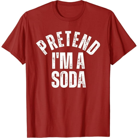 Velto Pretend I'm a Soda Lazy Costume T-Shirt All Size S-5XL