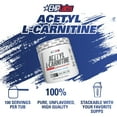thumbnail image 4 of EHP Labs Acetyl L Carnitine Powder - Supports Natural Energy Production, Assists in Healthy Brain Function, Supports Heart Health, Vegan, Gluten Free, Non GMO - 100 Servings, 4 of 10