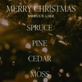 thumbnail image 2 of Vela de soja Sweet Water Decor Merry Christmas, 255 ml, 40 horas de combustión, 2 of 9